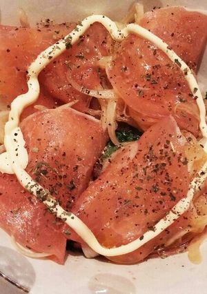 生ハムと新たま丼♡簡単-レシピのメイン写真