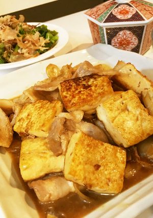 簡単 肉豆腐 【フライパン1つで】-レシピのメイン写真