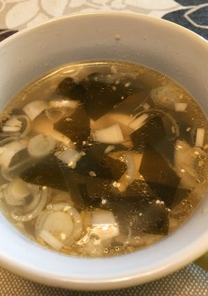 酢しょうがでワカメスープ-レシピのメイン写真