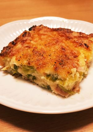 パン粉deパンプディング風キッシュ-レシピのメイン写真