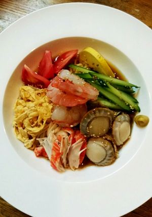 海鮮冷やし中華-レシピのメイン写真