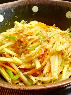 じゃがいもの簡単和風炒め♪-レシピのメイン写真