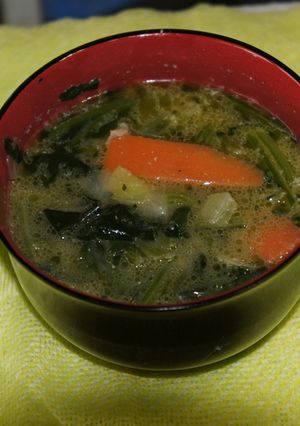 冷凍野菜味噌汁-レシピのメイン写真