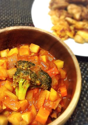 トマト缶deミネストローネ-レシピのメイン写真