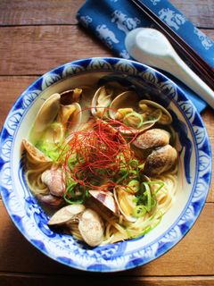 あさりたっぷり☆棒ラーメン-レシピのメイン写真