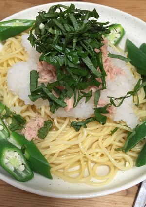 さっぱりポン酢パスタ♡-レシピのメイン写真