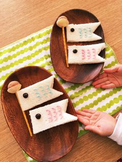 こどもの日☆こいのぼりサンド☆節句おやつ-レシピのメイン写真