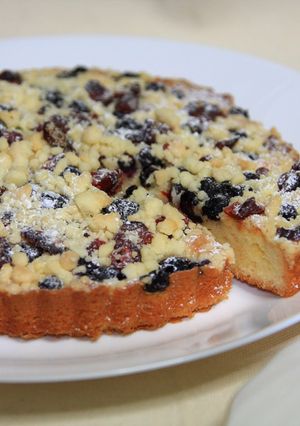 ダブルベリーのシュトロイゼルケーキ-レシピのメイン写真
