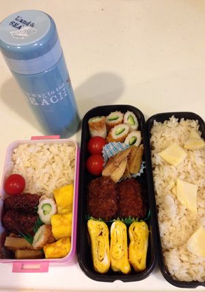 ちょーカンタンに筍ご飯弁当-レシピのメイン写真
