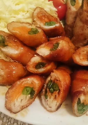 簡単‼お弁当にも♪照り焼き野菜肉巻き♪-レシピのメイン写真