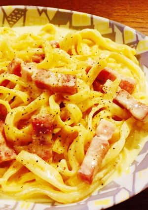 ベーコンの旨味で作る✦濃厚カルボナーラ♪-レシピのメイン写真