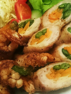 お弁当お摘みに‼ガーリック野菜肉巻き♪-レシピのメイン写真