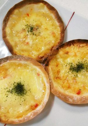 チリマヨピザ☆餃子の皮の余りで-レシピのメイン写真