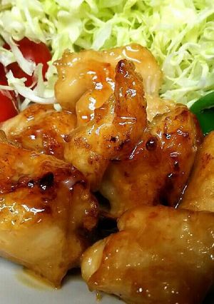 ふっくらジューシー♪鶏むね肉のオイマヨ-レシピのメイン写真