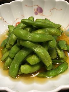 日本酒にも合う♬ 枝豆の浅漬け-レシピのメイン写真