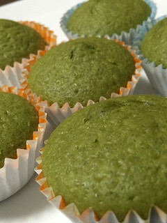 簡単しっとり濃厚★HM抹茶カップケーキ-レシピのメイン写真