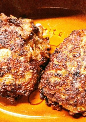 ジューシーハンバーグ-レシピのメイン写真