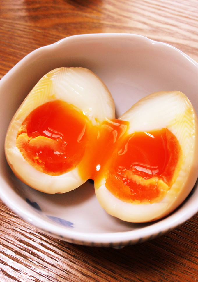 割ったらとろ〜り簡単煮卵-レシピのメイン写真