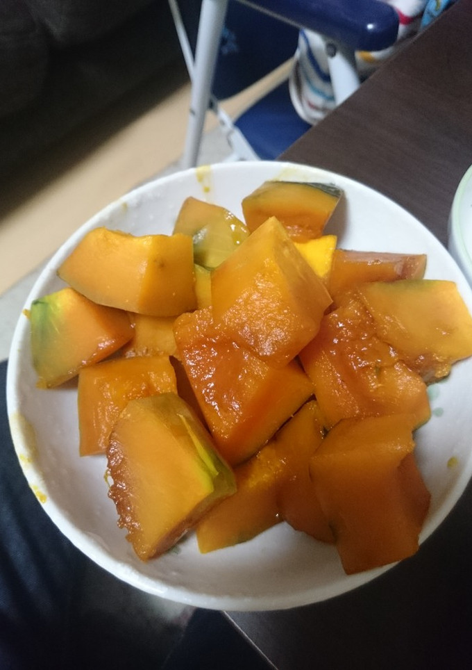 かぼちゃの煮付け-レシピのメイン写真