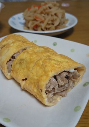 豚肉たっぷり!卵巻き-レシピのメイン写真
