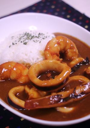シーフードカレー♪-レシピのメイン写真