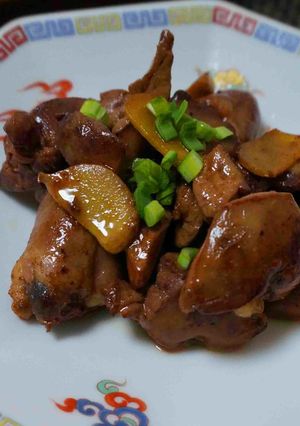 鶏レバーの甘辛煮-レシピのメイン写真