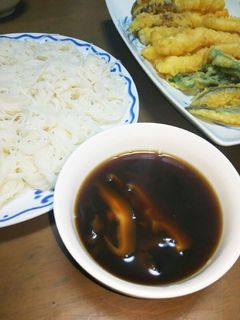 休日ランチ~椎茸めんつゆのそうめん-レシピのメイン写真