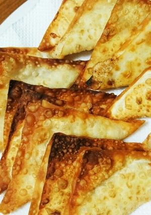 とろろとしらすの包み揚げ-レシピのメイン写真