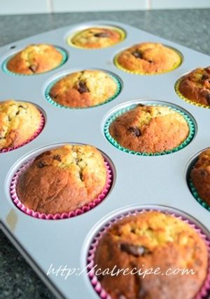 ＊チョコバナナカップケーキ＊-レシピのメイン写真