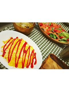 簡単!巻かないオムライス♡-レシピのメイン写真