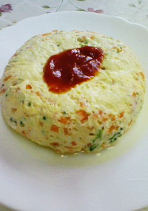 ☆オムレツみたいな豆腐の洋風茶巾-レシピのメイン写真