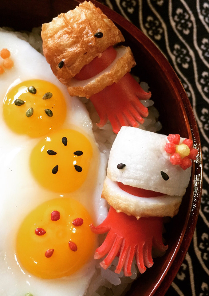 簡単 キャラ弁 おかず うずら 目玉焼き-レシピのメイン写真