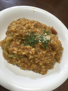 生米から簡単カレーリゾット-レシピのメイン写真