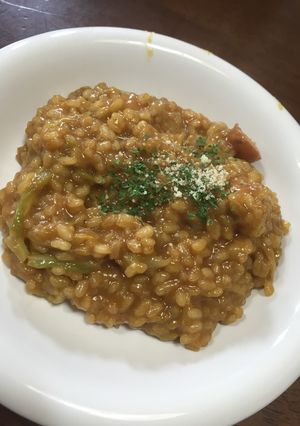 生米から簡単カレーリゾット-レシピのメイン写真