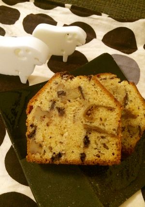 ラム酒を楽しむ＊イチジクのパウンドケーキ-レシピのメイン写真