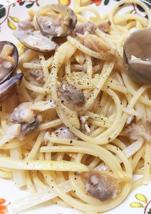 ホワイトアスパラガスと浅利のパスタ♬-レシピのメイン写真