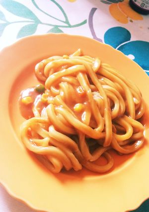 簡単 カレーうどん-レシピのメイン写真