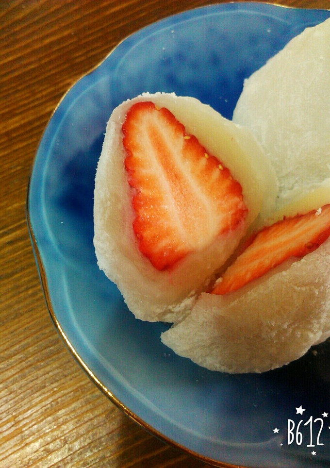 レンジで簡単！大量生産♡いちご大福-レシピのメイン写真