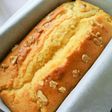 甘さひかえめ☆簡単プリンパウンドケーキ