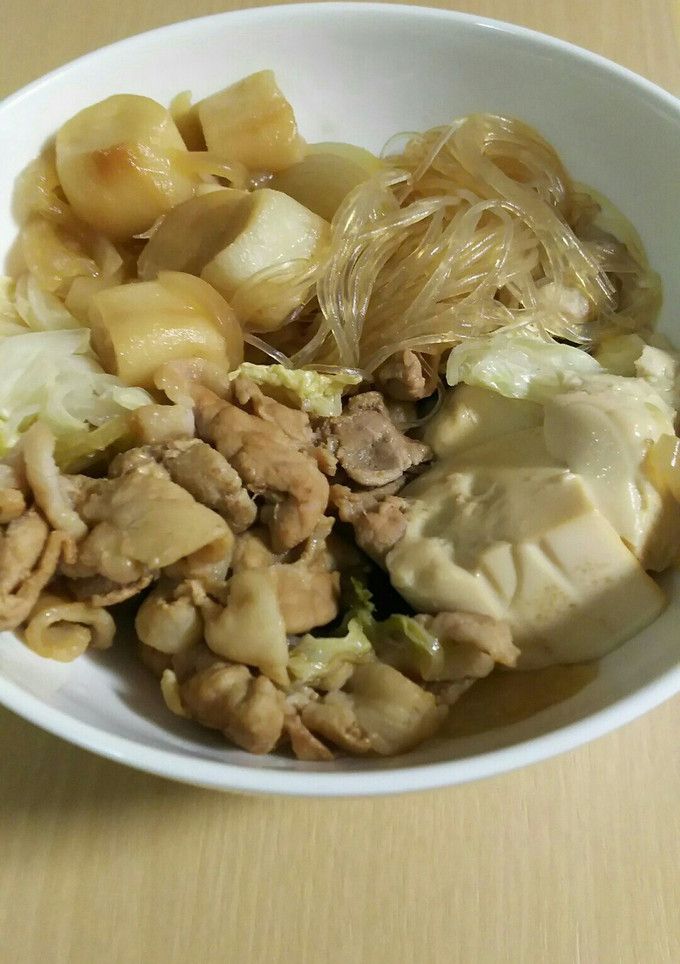 すき焼きのタレで！豚肉のすき焼き風-レシピのメイン写真