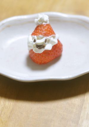 かわいい❤サンタさんイチゴ★-レシピのメイン写真