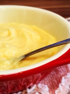 簡単!レンジで全卵のカスタードクリーム-レシピのメイン写真