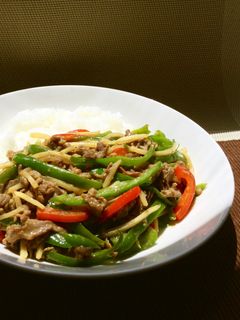 簡単!青椒肉絲(チンジャオロース)-レシピのメイン写真