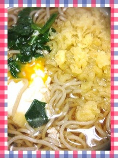 簡単たぬきそば2-レシピのメイン写真