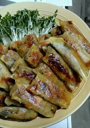 ノンオイルでヘルシー春巻き-レシピのメイン写真