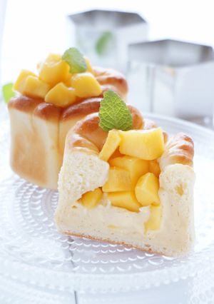 マンゴークリームパン-レシピのメイン写真