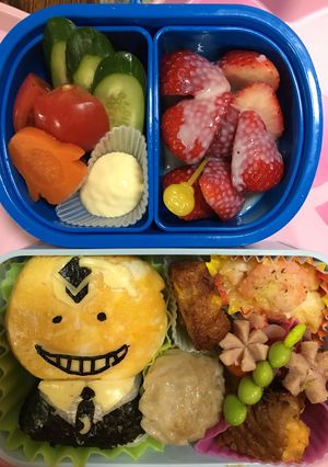 キャラ弁 殺せんせー♪-レシピのメイン写真