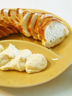 チーズ豆腐♡バケット&はちみつ添え-レシピのメイン写真