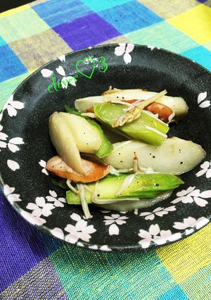 春の味☆うどの炒め物-レシピのメイン写真