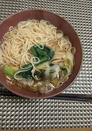 にゅうめんのつゆ-レシピのメイン写真